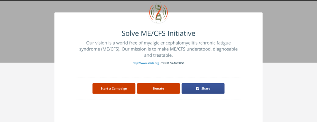 Donate Solve Me Cfs Initiative - 