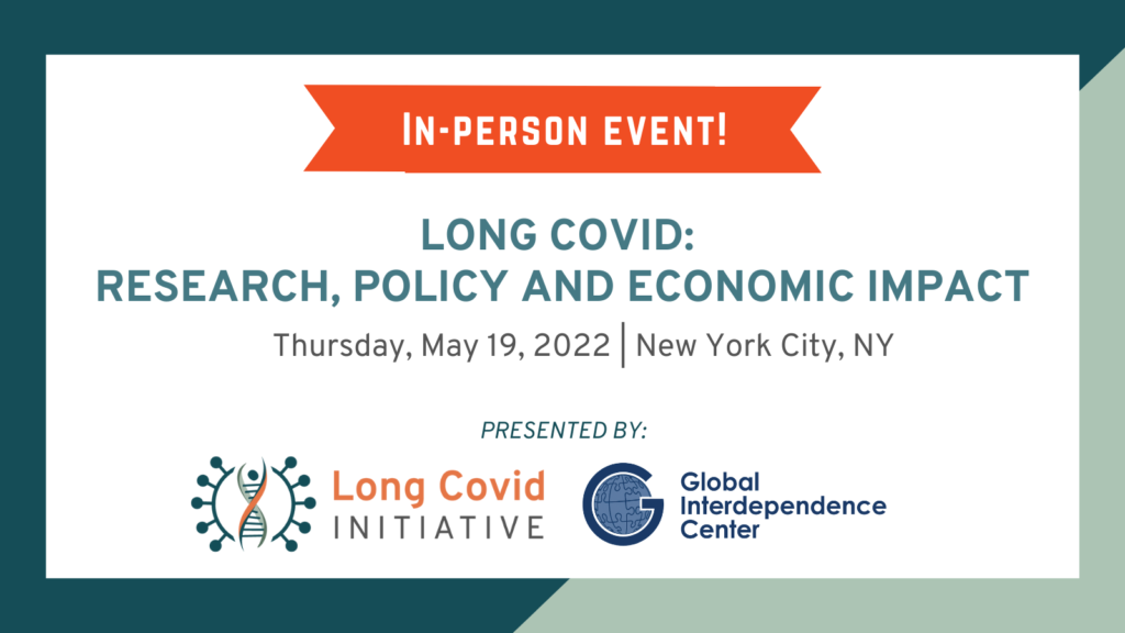 Event Graphic: Long Covid May 19 in New York