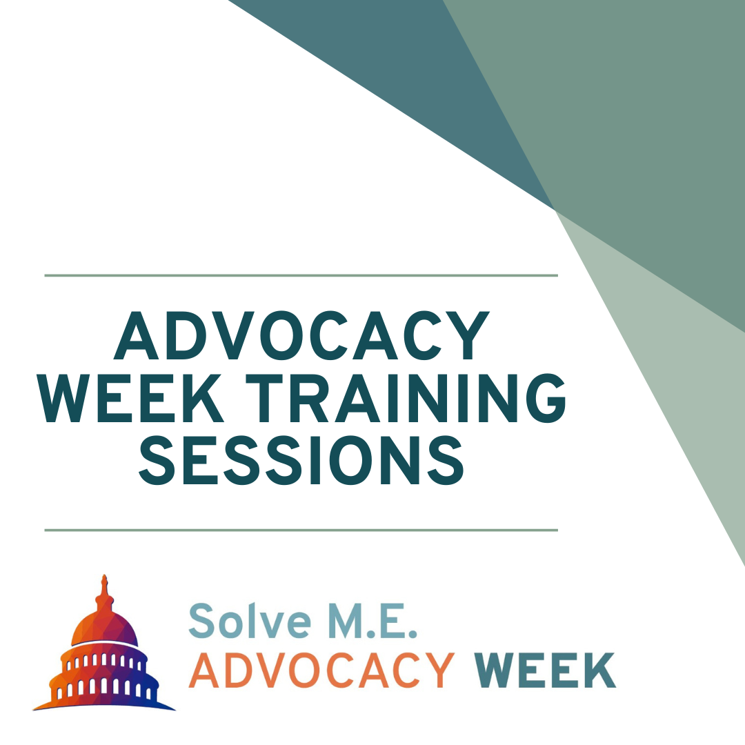 Advocacy Week Training Sessions with Colored Logo